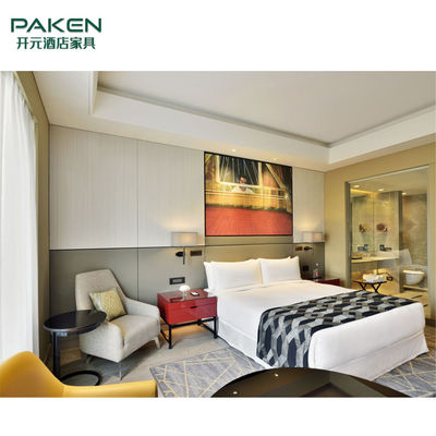 qualità  Luxury Bedroom Melamine Five Star Hotel Furniture fabbrica