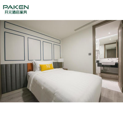 La mobilia naturale della camera da letto dell'hotel di Paken dell'impiallacciatura del ODM mette