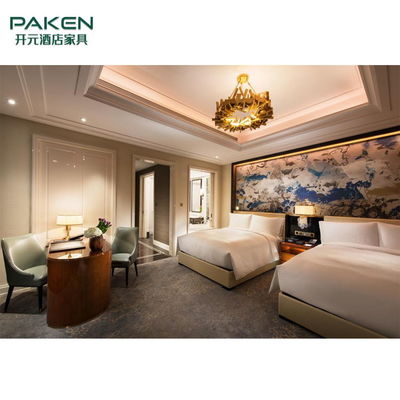 Insieme di camera da letto sciolto fisso di legno di lusso dell'hotel di Paken