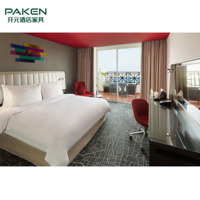 Mobilia di legno della camera da letto di ospitalità di Paken di rivestimento del MDF