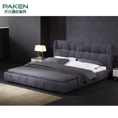 Personalizzi il letto moderno di stile di Furniture&amp;Concise della camera da letto della mobilia della villa con Grey Color scuro