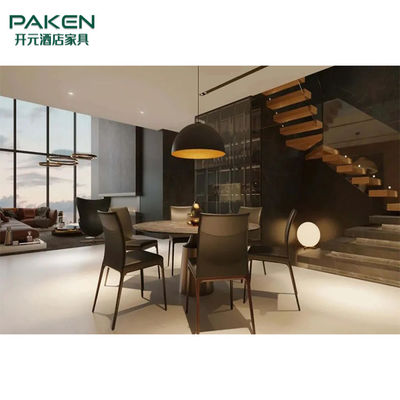 Lo stile elegante e pacifico personalizza la mobilia moderna del salone della mobilia della villa
