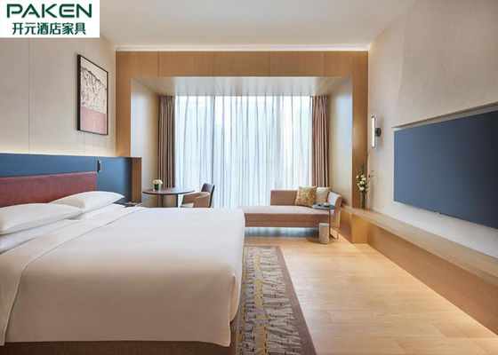 Il bambù della camera di albergo di Hyatt impiallaccia la linea retta colore personalizzabile di stile minimalista della mobilia
