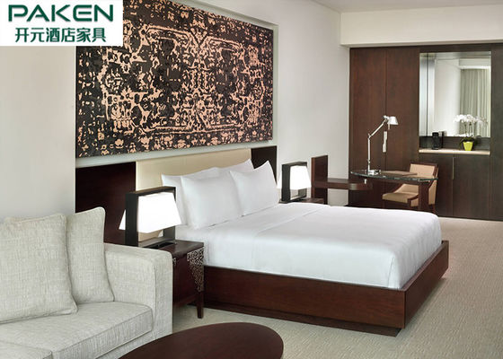 La mobilia di re Room Walnut Veneer dell'hotel dell'Oman JW Marriot Muscat fissa la progettazione economica del grande spazio