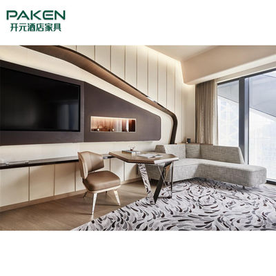 La mobilia della camera da letto dell'hotel di cinque stelle fissa la forma irregolare di progettazione moderna con Art Decorations