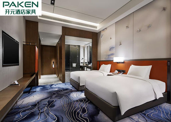 Legno naturale/costruito della disposizione di Hilton Hotel Group Design Simpler di quercia impiallaccia l'atmosfera vivente comoda