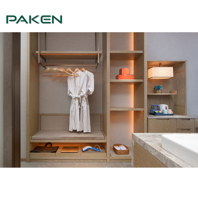 Mobilia fissa interna ad alta densità Paken HQF-006 dei pannelli di parete dell'hotel della schiuma ISO9001